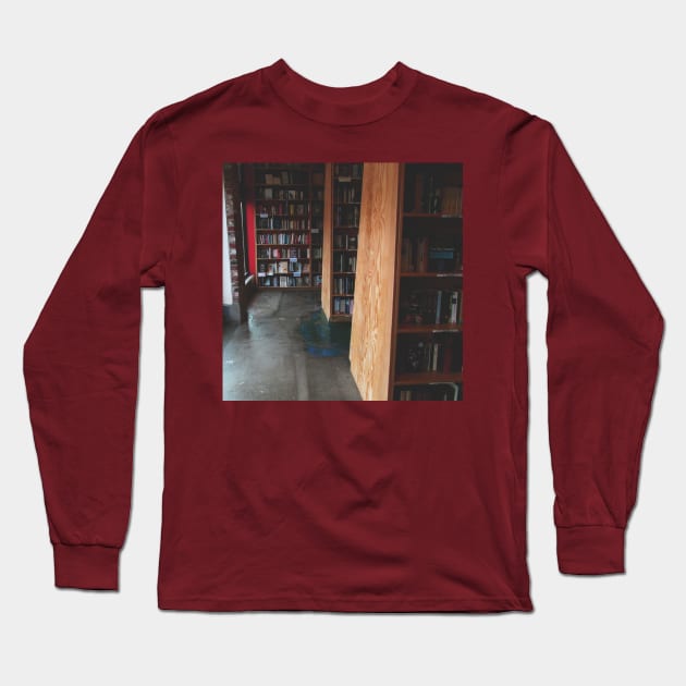 Inside Powell's Books Long Sleeve T-Shirt by LilyStump